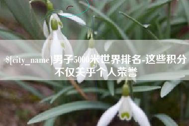 邯郸男子5000米世界排名-这些积分不仅关乎个人荣誉