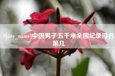 邯郸中国男子五千米全国纪录排名第几