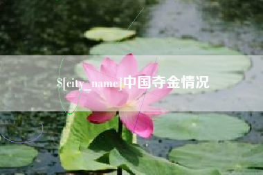 邯郸中国夺金情况