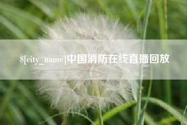 邯郸中国消防在线直播回放