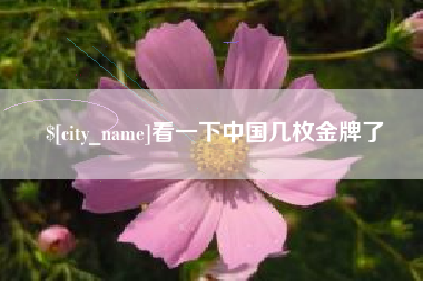 邯郸看一下中国几枚金牌了