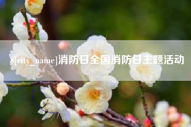 邯郸消防日全国消防日主题活动