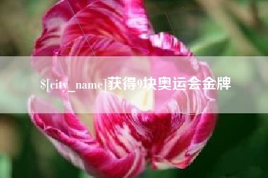 邯郸获得9块奥运会金牌