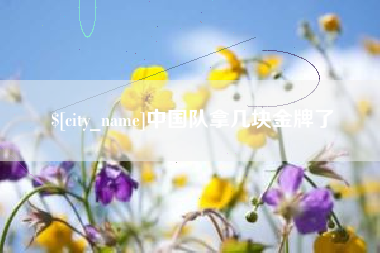邯郸中国队拿几块金牌了