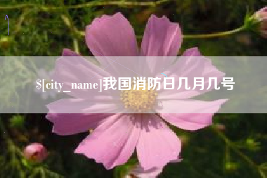 邯郸我国消防日几月几号