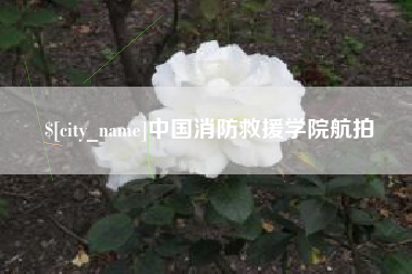 邯郸中国消防救援学院航拍