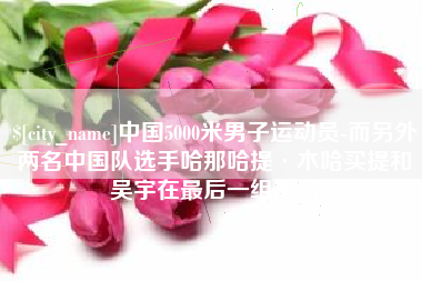 邯郸中国5000米男子运动员-而另外两名中国队选手哈那哈提·木哈买提和吴宇在最后一组出场