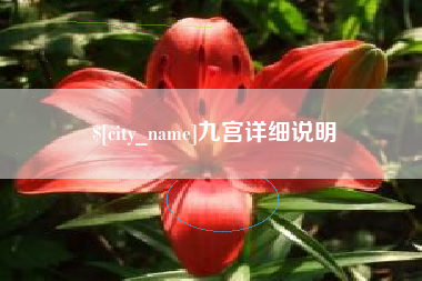 邯郸九宫详细说明