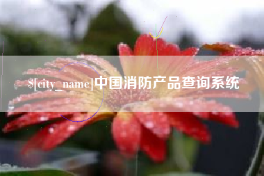 邯郸中国消防产品查询系统