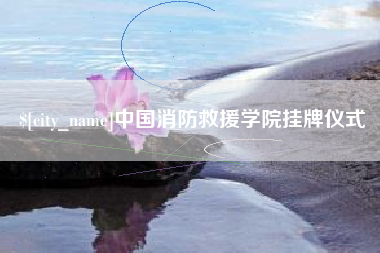 邯郸中国消防救援学院挂牌仪式