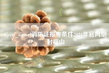 邯郸消防证报考条件2024年官网烟台福山